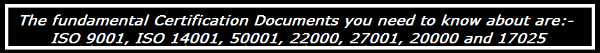 ISO documentation requirements