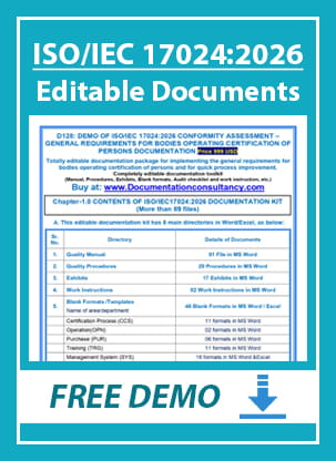 ISO 17024 documents